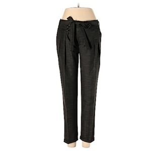 Anthropologie Coquille Waist Tie Trouser Pants